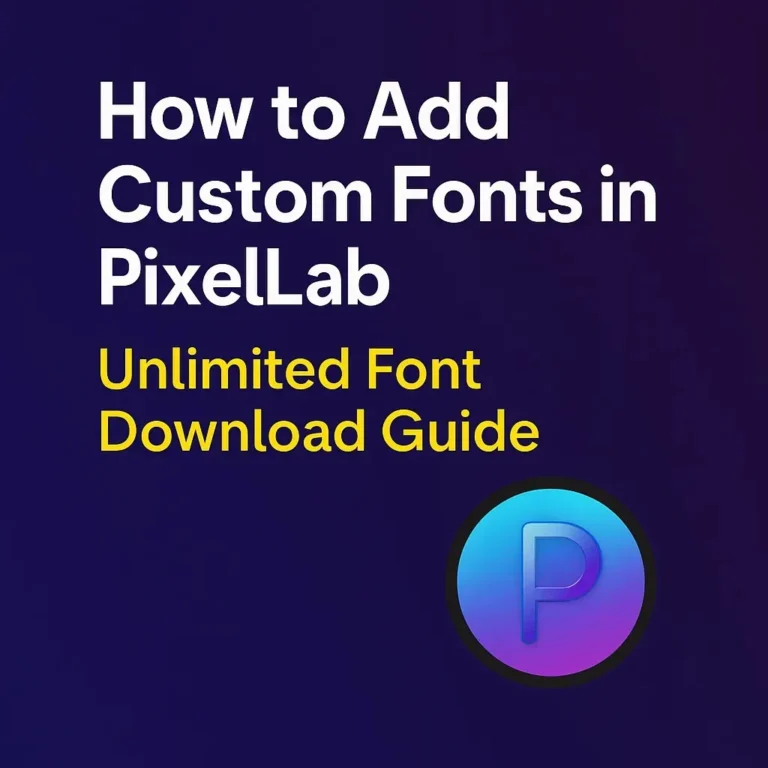 How to Add Custom Fonts in Pixellab – Unlimited Font Download Guide 13 How to Add Custom Fonts in Pixellab – Unlimited Font Download Guide