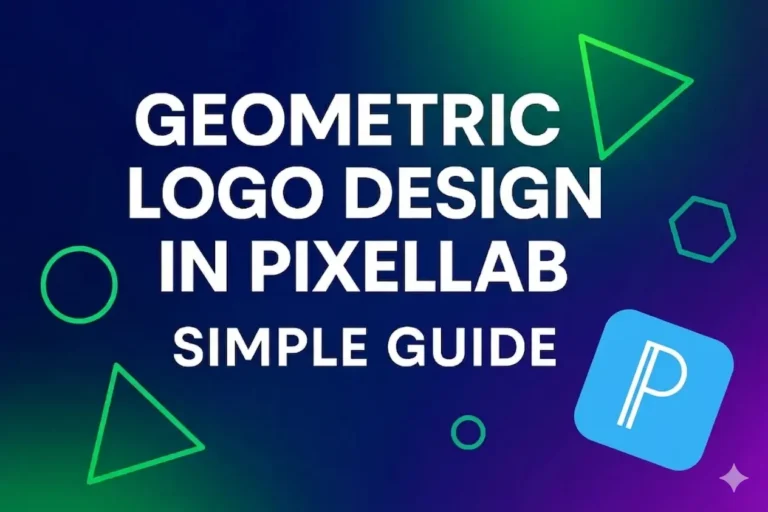 Geometric logo Design in Pixellab – Simple Guide 6 Geometric logo Design in Pixellab – Simple Guide